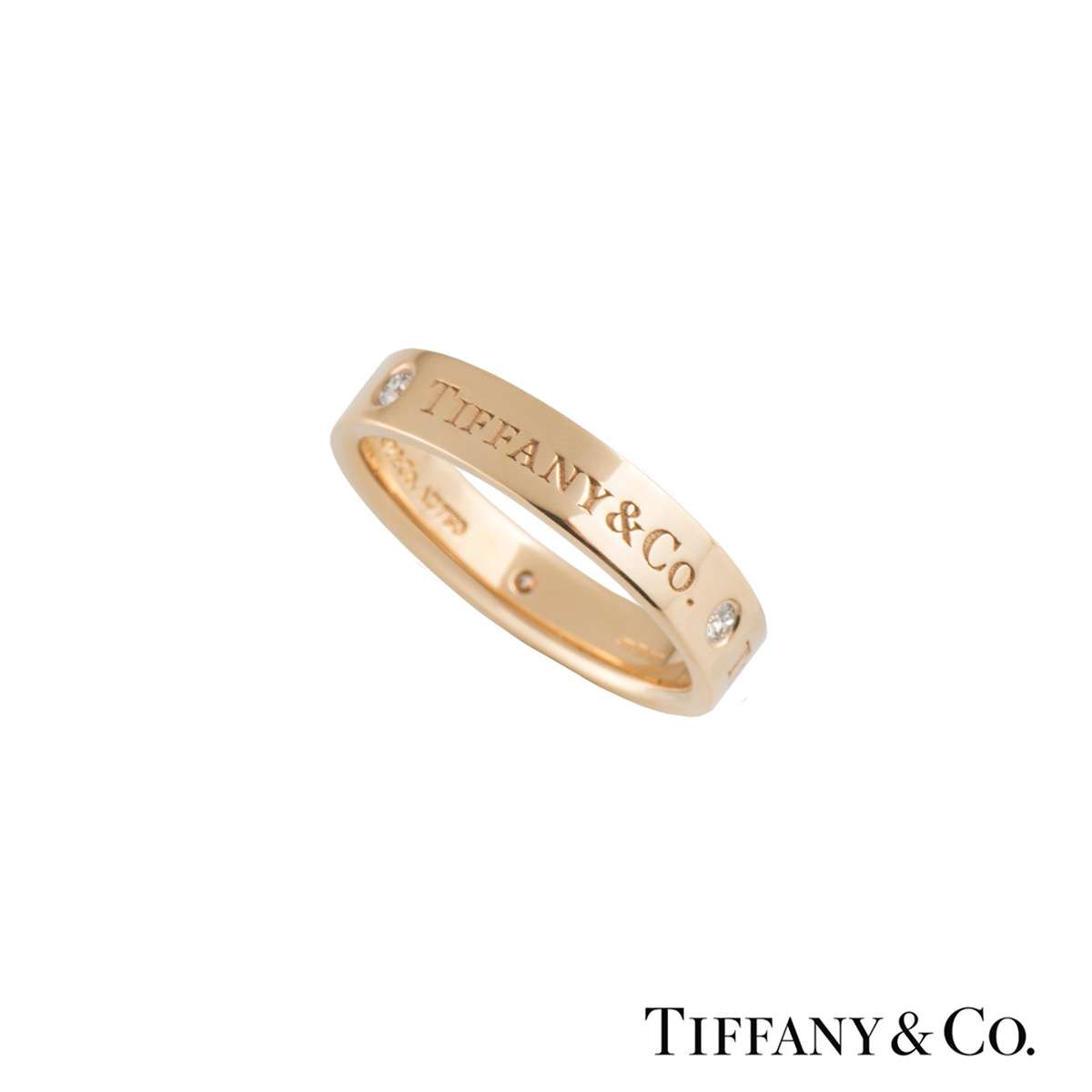 tiffany gold band ring